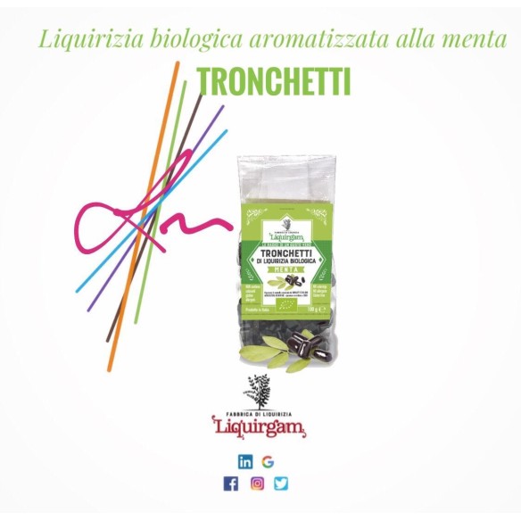 Tronchetti - liquirizia biologica alla menta