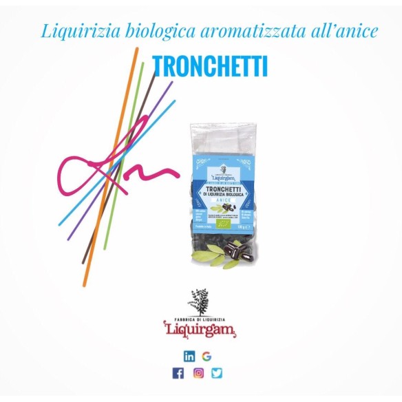 Tronchetti - liquirizia biologica all'anice