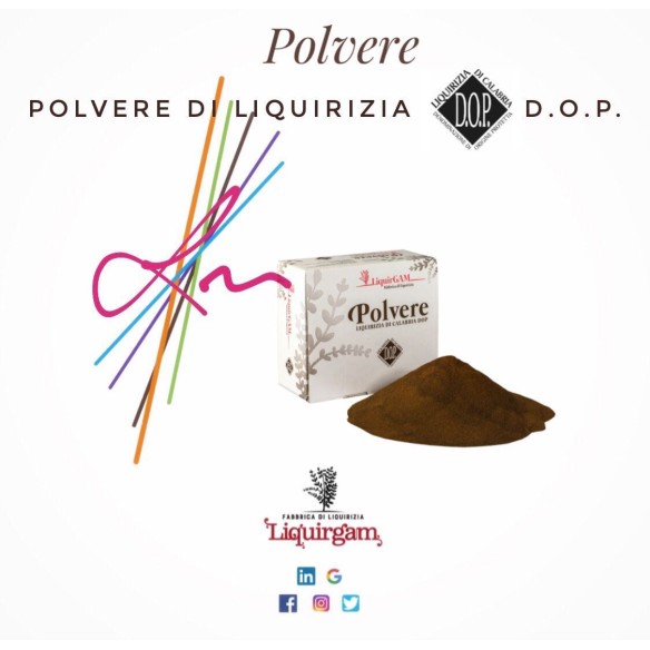 Polvere di liquirizia di Calabria Dop (Confezione 1Kg)