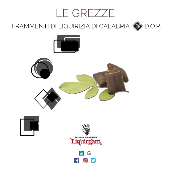 Le Grezze - Frammenti di liquirizia di Calabria Dop