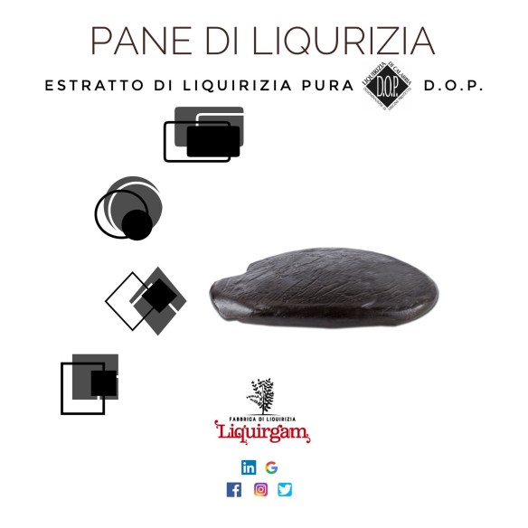 Pane di liquirizia - estratto di liquirizia Dop