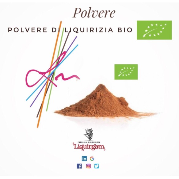 Polvere di liquirizia biologica (Confezione 1Kg)