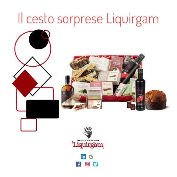 Il cesto sorprese Liquirgam - 90€