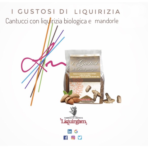 Cantucci alla Liquirizia e mandorle