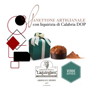 Panettone artigianale - Verde bottiglia