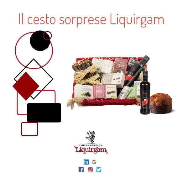 Il cesto sorprese Liquirgam - 70€