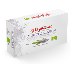 Sassi di Calabria - confetti morbidi di liquirizia biologica all'anice