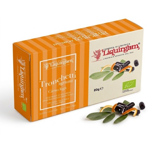 Tronchetti - liquirizia biologica agli agrumi