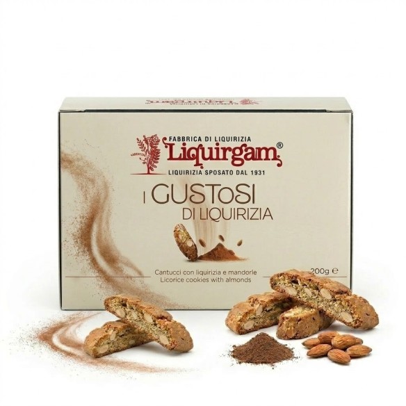 Cantucci alla Liquirizia e mandorle