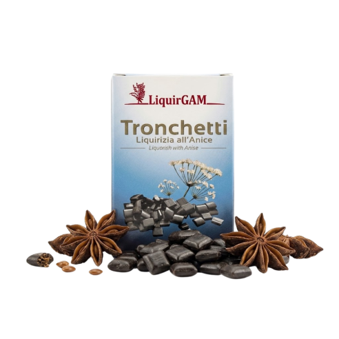 Liquirizia pura aromatizzata all'anice